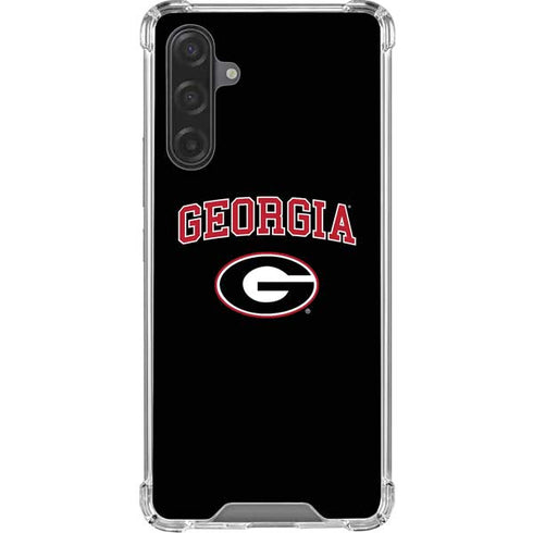 University of Georgia Collegiate Text Galaxy A17 Clear Case