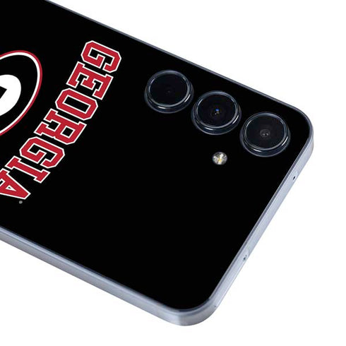 University of Georgia Collegiate Text Galaxy A35 5G Skin