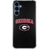 University of Georgia Collegiate Text Galaxy A55 5G Clear Case