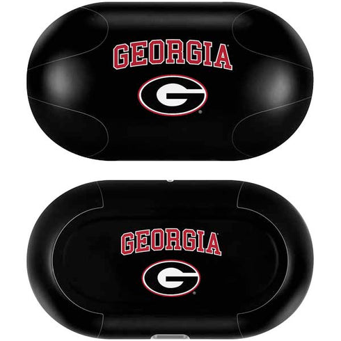 University of Georgia Collegiate Text Galaxy Buds Plus Skin