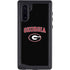 University of Georgia Collegiate Text Galaxy Cases
