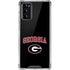 University of Georgia Collegiate Text Galaxy Note20 5G Clear Case