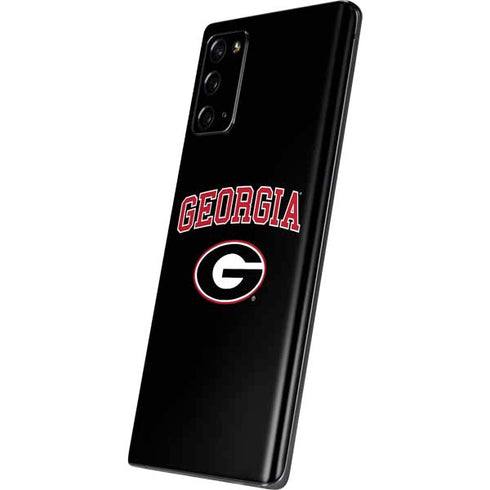 University of Georgia Collegiate Text Galaxy Note20 5G Skin