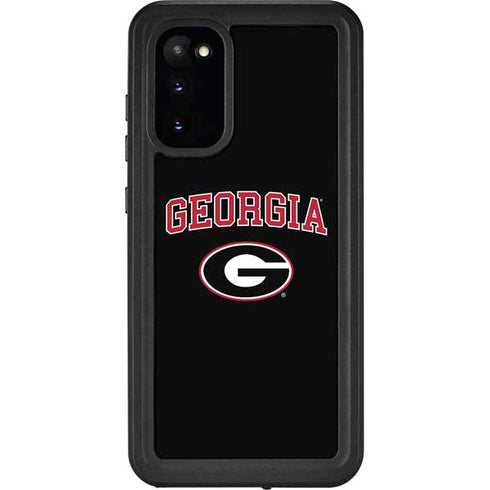 University of Georgia Collegiate Text Galaxy S20 Waterproof Case