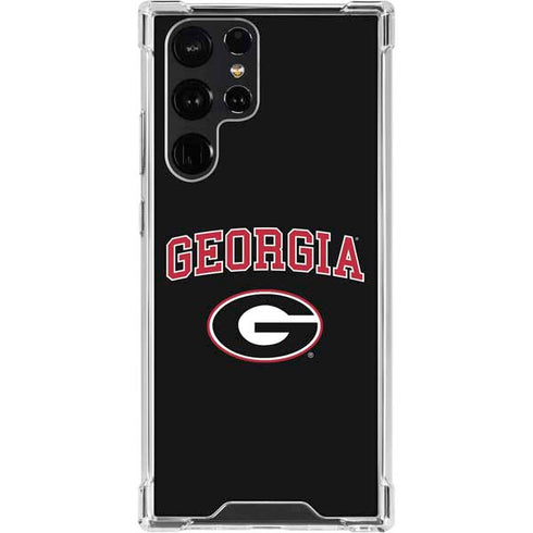 University of Georgia Collegiate Text Galaxy S23 Ultra Clear Case