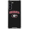 University of Georgia Collegiate Text Galaxy S24 FE Clear Case
