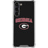University of Georgia Collegiate Text Galaxy S24 FE Clear Case