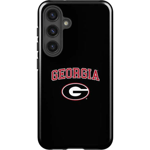 University of Georgia Collegiate Text Galaxy S25 Impact Case