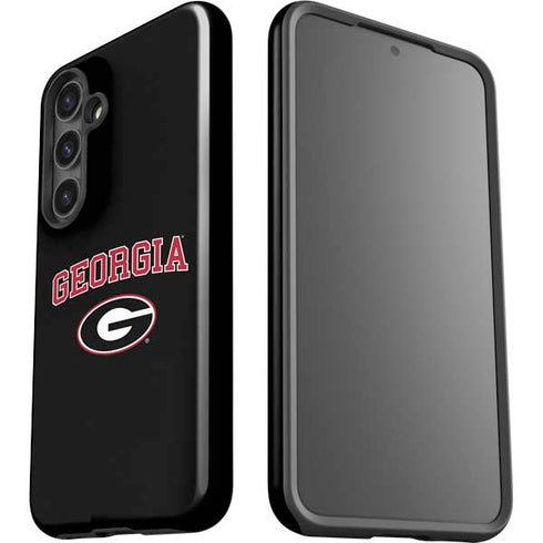 University of Georgia Collegiate Text Galaxy S25 Impact Case
