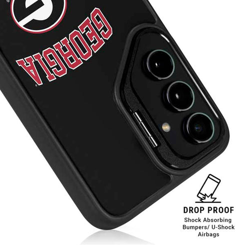 University of Georgia Collegiate Text Galaxy S24 Kickstand Case