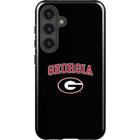 University of Georgia Collegiate Text Galaxy S25 Plus Impact Case