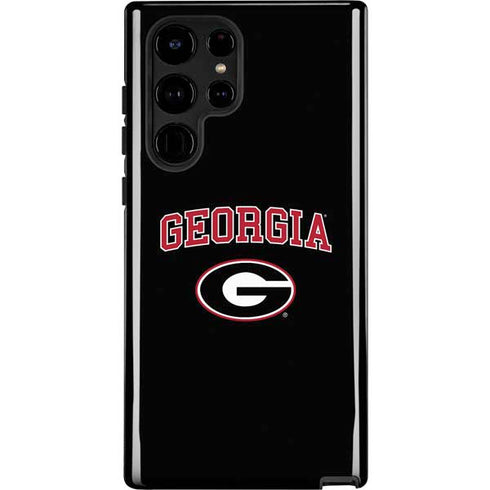 University of Georgia Collegiate Text Galaxy Cases