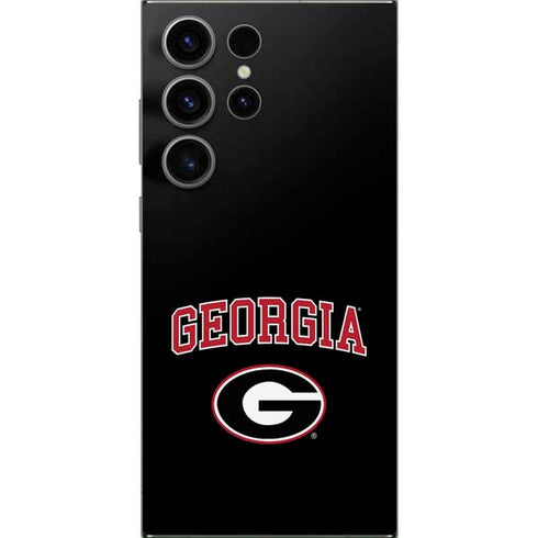 University of Georgia Collegiate Text Galaxy S24 Ultra Skin