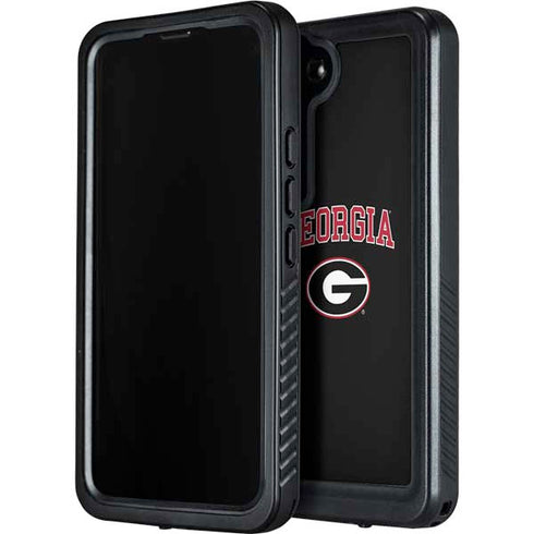 University of Georgia Collegiate Text Galaxy S24 Waterproof Case