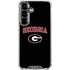 University of Georgia Collegiate Text Galaxy S26 Clear Case
