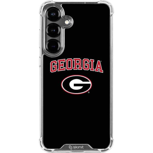 University of Georgia Collegiate Text Galaxy S26 Plus Clear Case