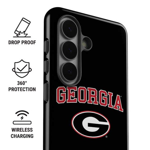 University of Georgia Collegiate Text Galaxy S26 Plus Impact Case