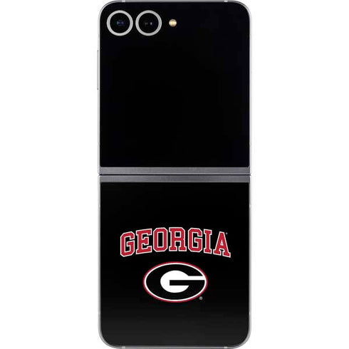 University of Georgia Collegiate Text Galaxy Z Flip6 Skin