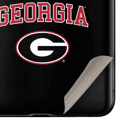 University of Georgia Collegiate Text Galaxy Z Flip Skin