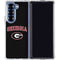 University of Georgia Collegiate Text Galaxy Z Fold6 Clear Case