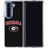University of Georgia Collegiate Text Galaxy Z Fold6 Clear Case