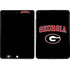 University of Georgia Collegiate Text Apple iPad Skin
