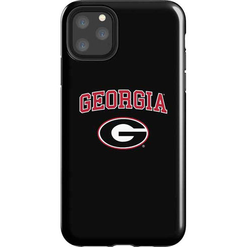 University of Georgia Collegiate Text iPhone Cases