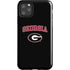 University of Georgia Collegiate Text iPhone Cases