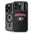 University of Georgia Collegiate Text iPhone 14 Pro Kickstand Case