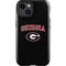 University of Georgia Collegiate Text iPhone 15 Impact Case