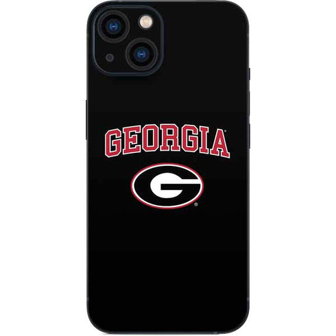 University of Georgia Collegiate Text iPhone 15 Skin