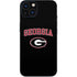 University of Georgia Collegiate Text iPhone 15 Skin