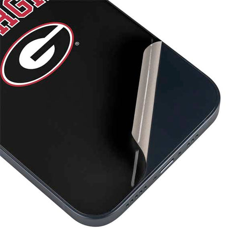 University of Georgia Collegiate Text iPhone 15 Skin
