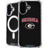University of Georgia Collegiate Text iPhone 16 MagSafe Case