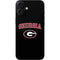University of Georgia Collegiate Text iPhone 16 Plus Skin