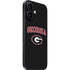 University of Georgia Collegiate Text iPhone 16 Plus Skin