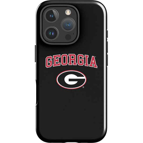 University of Georgia Collegiate Text iPhone 16 Pro Impact Case