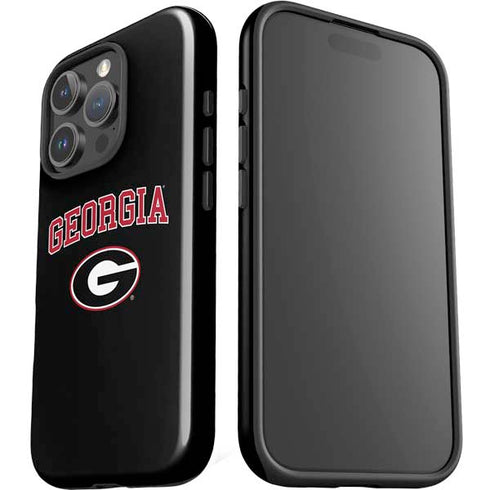 University of Georgia Collegiate Text iPhone 16 Pro Max Impact Case