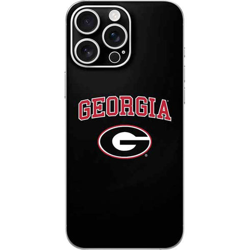 University of Georgia Collegiate Text iPhone 16 Pro Max Skin