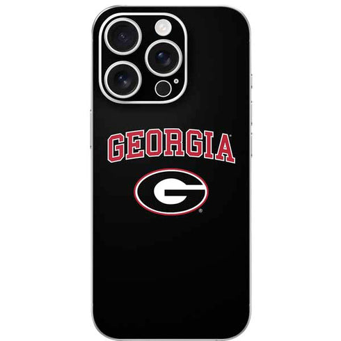 University of Georgia Collegiate Text iPhone 16 Pro Skin