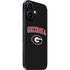 University of Georgia Collegiate Text iPhone 16 Skin