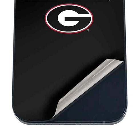 University of Georgia Collegiate Text iPhone 16 Skin