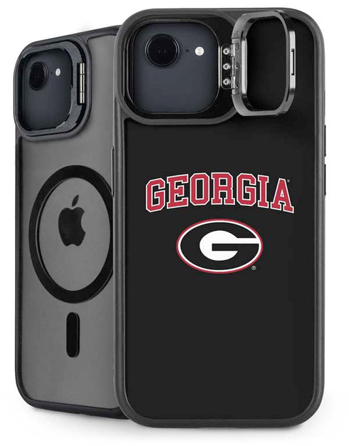 University of Georgia Collegiate Text iPhone 16e Kickstand Case