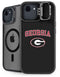 University of Georgia Collegiate Text iPhone 16e Kickstand Case