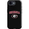 University of Georgia Collegiate Text iPhone 16e Impact Case