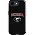 University of Georgia Collegiate Text iPhone 16e Impact Case