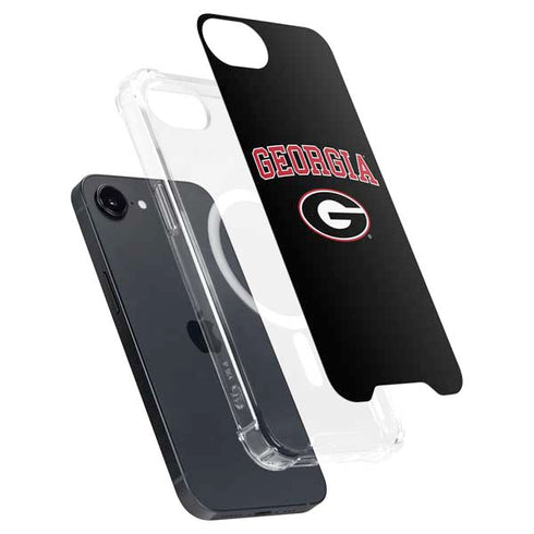 University of Georgia Collegiate Text iPhone 16e MagSafe Case