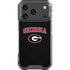 University of Georgia Collegiate Text iPhone 18 Pro Clear Case
