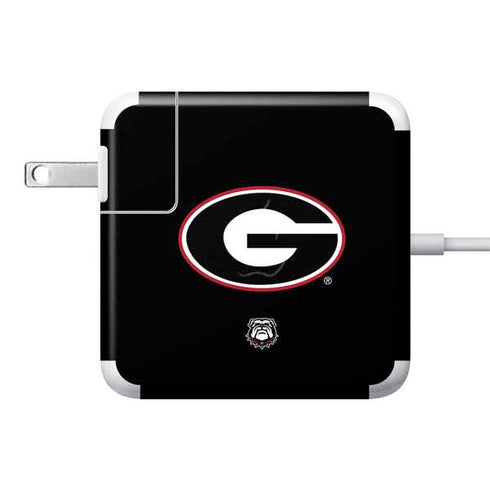 University of Georgia Logo 85W Power Adapter (15 and 17 inch MacBook Pro Charger) Skin