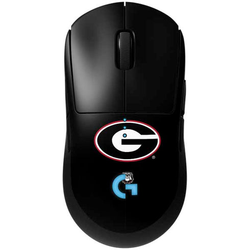 University of Georgia Logo G Pro Wireless Gaming Mouse Skin